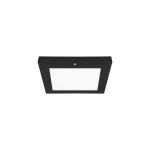 Plafoniera LED z czujnikiem ruchu OLGIERD LED D MVS 12W BLACK CCT