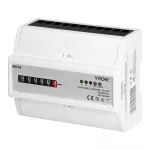 3-fazowy analogowy wskaźnik zużycia energii elektrycznej, 100A, 7 modułów, DIN TH-35mm