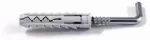 Kołek rozporowy z hakiem prostym 12/6,5x65mm (100/600) STALCO KHP12