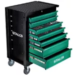 Szafka narzędziowa 7 szuflad z wyposażeniem 165elem. STALCO S026399165