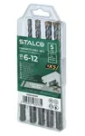 Wiertła do betonu SX5 6,0-12,0 mm 5elem. STALCO S060226405