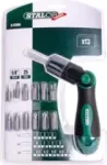 Wkrętak z grzechotką 13elem. STALCO S-12306