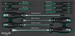 Zestaw wkrętaków do pobijania i precyzyjnych 9elem. S2 EVA STALCO S-12650