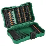 Zestaw bitów udarowych ze stali S2 25mm i 50mm, oraz wierteł i adaptera, 48elem. STALCO S-13732