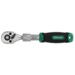 Grzechotka teleskopowa 1/4” 72 zęby 150-200mm STALCO S-54047