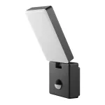 ENID LED 10W, oprawa ogrodowa z czujnikiem ruchu PIR, 800lm, IP65, 4000K, szara