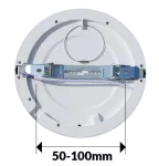 Oprawa downlight HEDA 12W 1200lm 860 100° IP20 koło 180-260V