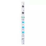 Lampka kontrolna zasilania z zabezpieczeniem 1/3S 3xLED NIEBIESKA