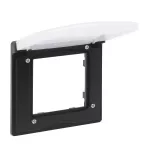 Niloe Step - ramka pojedyncza IP44- kolor czarny, Legrand