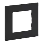 Niloe Step - ramka pojedyncza 1x - kolor antracyt, Legrand