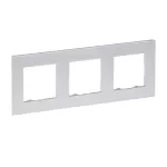 Niloe Step - ramka potrójna 3x- kolor aluminium, Legrand