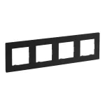 Niloe Step - ramka poczwórna 4x - kolor antracyt, Legrand
