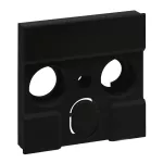 Niloe Step - plakietka gniazda TV zewnętrznych producentów - 3 otwory- kolor czarny, Legrand
