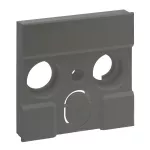 Niloe Step - plakietka gniazda TV zewnętrznych producentów - 3 otwory- kolor stalowy, Legrand