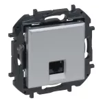 NILOE STEP - GNIAZDO RJ45 KAT. 6 FTP - KOLOR ALUMINIUM