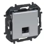 NILOE STEP - GNIAZDO RJ45 KAT. 6 UTP - KOLOR ALUMINIUM