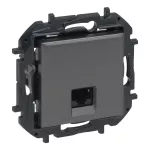 NILOE STEP - GNIAZDO RJ45 KAT. 6 FTP - KOLOR STALOWY