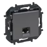 NILOE STEP - GNIAZDO RJ45 KAT. 6 STP - KOLOR STALOWY