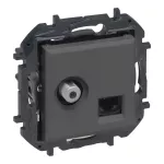 NILOE STEP - GN TV TYPU "F" TYPU GWIAZDA 1,5 DB + RJ 45 KAT. 6 UTP - STALOWY