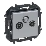 NILOE STEP - GN TV-R-SAT KOŃCOWE TYPU GWIAZDA 1,5 DB - KOLOR ALUMINIUM