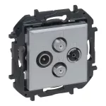 NILOE STEP - GN TV-R-SAT-SAT KOŃCOWE TYPU GWIAZDA, 2 PRZEWODY, 1,5DB - ALUMINIUM