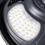 Oprawa parkowa solarna MOONLIGHT SOLAR LED 25W czujnik ruchu i zmierzchu pilot 4000K IP65 antracyt / aluminium
