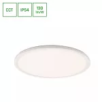 NYMPHEA FLAT DUO 36W CCT 230V 120ST IP54 FI400X26MM BIAŁY OKRĄGŁA