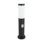 Oprawa ogrodowa z czujnikiem ruchu TUBER 45 PIR E27 C BLACK