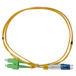 Patchcord duplex SM G.657A1 SC/APC-LC/UPC 9/125 1m