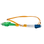 Patchcord duplex SM G.657A1 SC/APC-LC/UPC 9/125 1m