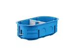 Puszka do pustych ścian P2x60K MULTIBOX K niebieski