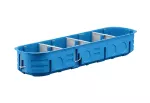 Puszka do pustych ścian P4x60K MULTIBOX K niebieski