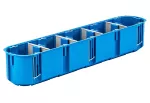 Puszka do pustych ścian P5x60D MULTIBOX 2 niebieski