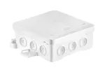 Puszka instalacyjna naścienna NS7 FASTBOX&HOOK biały
