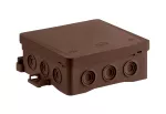 Puszka instalacyjna naścienna NS7 FASTBOX&HOOK brązowy