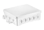 Puszka instalacyjna naścienna NS9 FASTBOX&HOOK biały