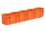 Puszka podtynkowa M5x60DF MULTIWALL SLIM pomarańczowy