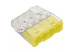 Szybkozłączka samozaciskowa bezgwintowa MINI PC214S transparentny