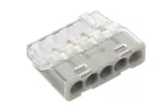 Szybkozłączka samozaciskowa bezgwintowa MINI PC215S transparentny