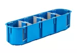Puszka do pustych ścian P4x60D MULTIBOX 2 niebieski