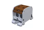 STB 50-2 Złączka szynowa gwintowa Al/Cu 87320 SIMBLOCK brązowy