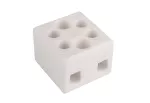Złączka gwintowa porcelanowa CPO 2-2.5A biały