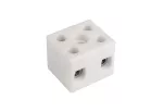 Złączka gwintowa porcelanowa CPO-10A-2P biały