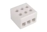 Złączka gwintowa porcelanowa CPO 3-2.5 biały