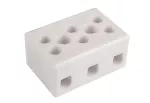 Złączka gwintowa porcelanowa CPO 3-2.5A biały