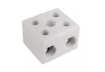 Złączka gwintowa porcelanowa CPO-30A-2P biały