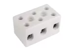 Złączka gwintowa porcelanowa CPO-15A-3P biały
