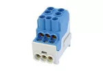 SDB 100 Blok rozdzielczy - dystrybucyjny Al/Cu 80010 SIMBLOCK niebieski