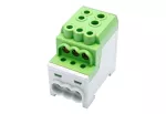 SDB 200 Blok rozdzielczy - dystrybucyjny Al/Cu 80030 SIMBLOCK zielony