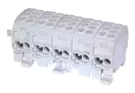 SCB 35-5X Blok rozdzielczy - odgałęźny Al/Cu 80250 SIMBLOCK szary